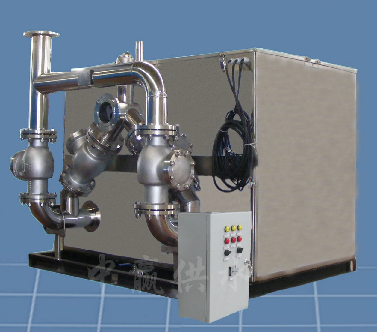 智能化污水提升設備(固液分離,反沖洗,一體化)